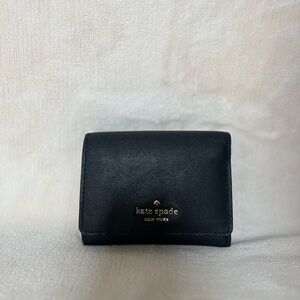 Kate Spade Black Compact Wallet